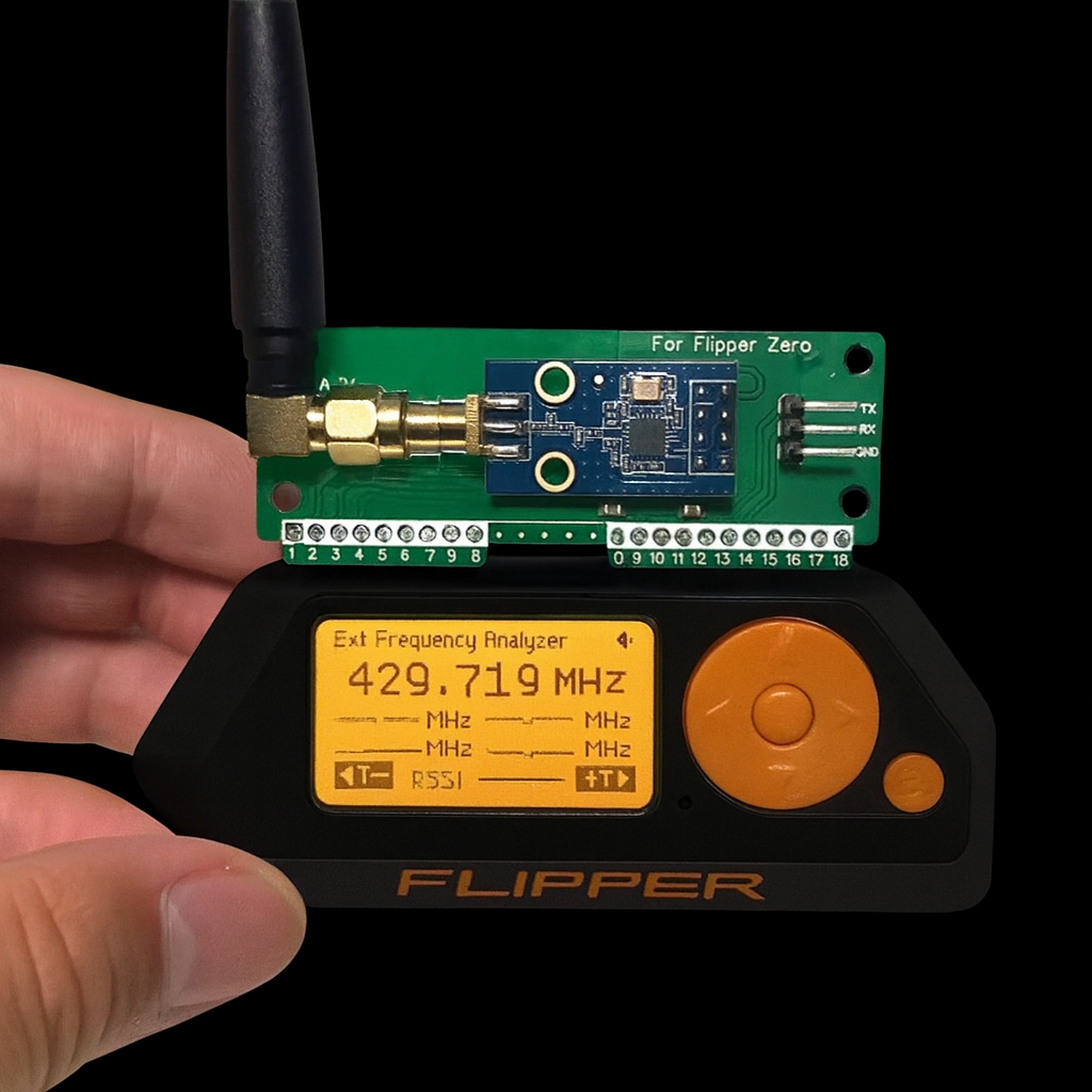 module Flipper Zero CC1101, SubGhz 433MHzPrograms, Open Source