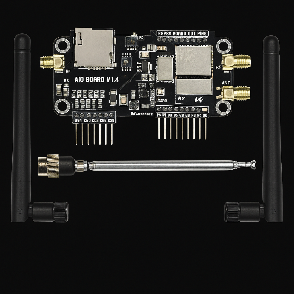 module flipper zero esp32, nrf24, cc1101